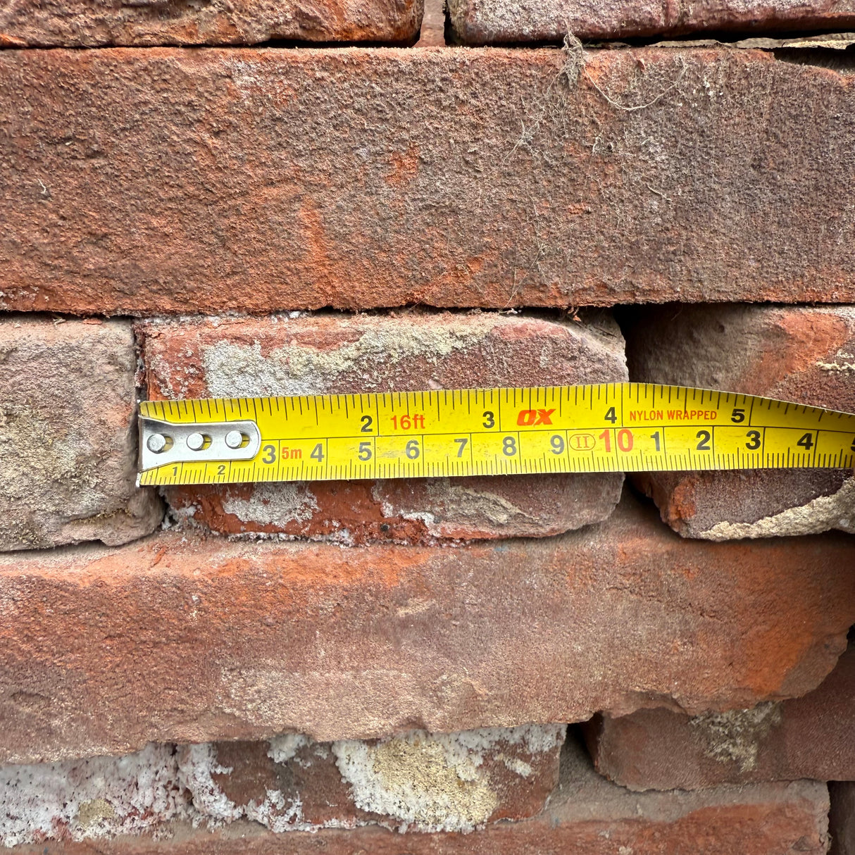 Reclaimed 2” Handmade Bricks - Job Lot of 210 Bricks