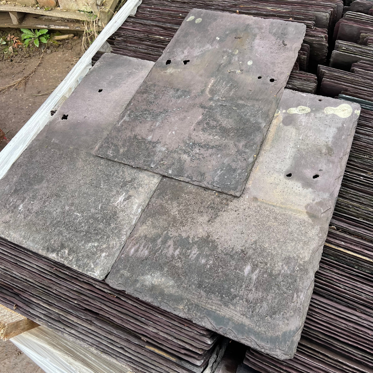 Reclaimed 20” x 12” Welsh Roofing Slate