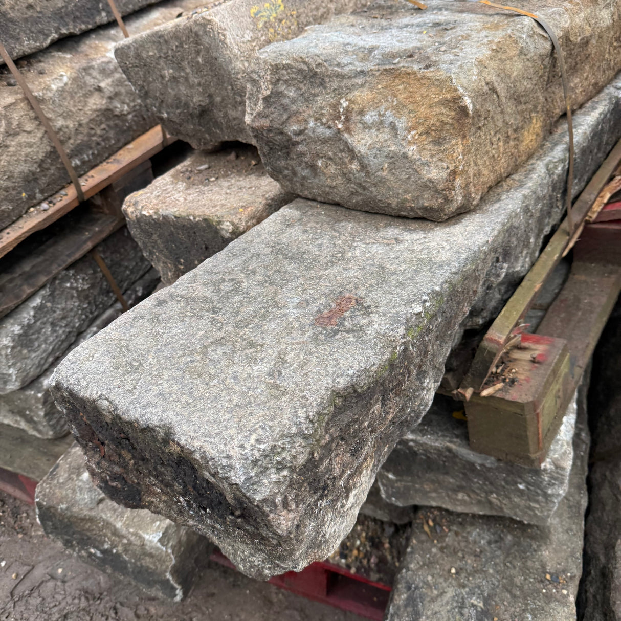 Reclaimed 12” x 8” Granite Kerb Stones