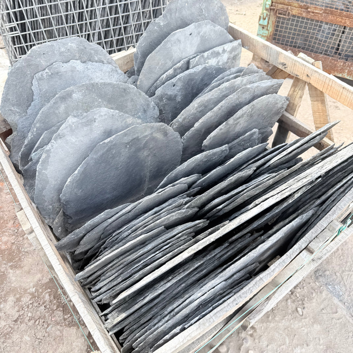 Reclaimed Burlington Roof Slate - Per Ton