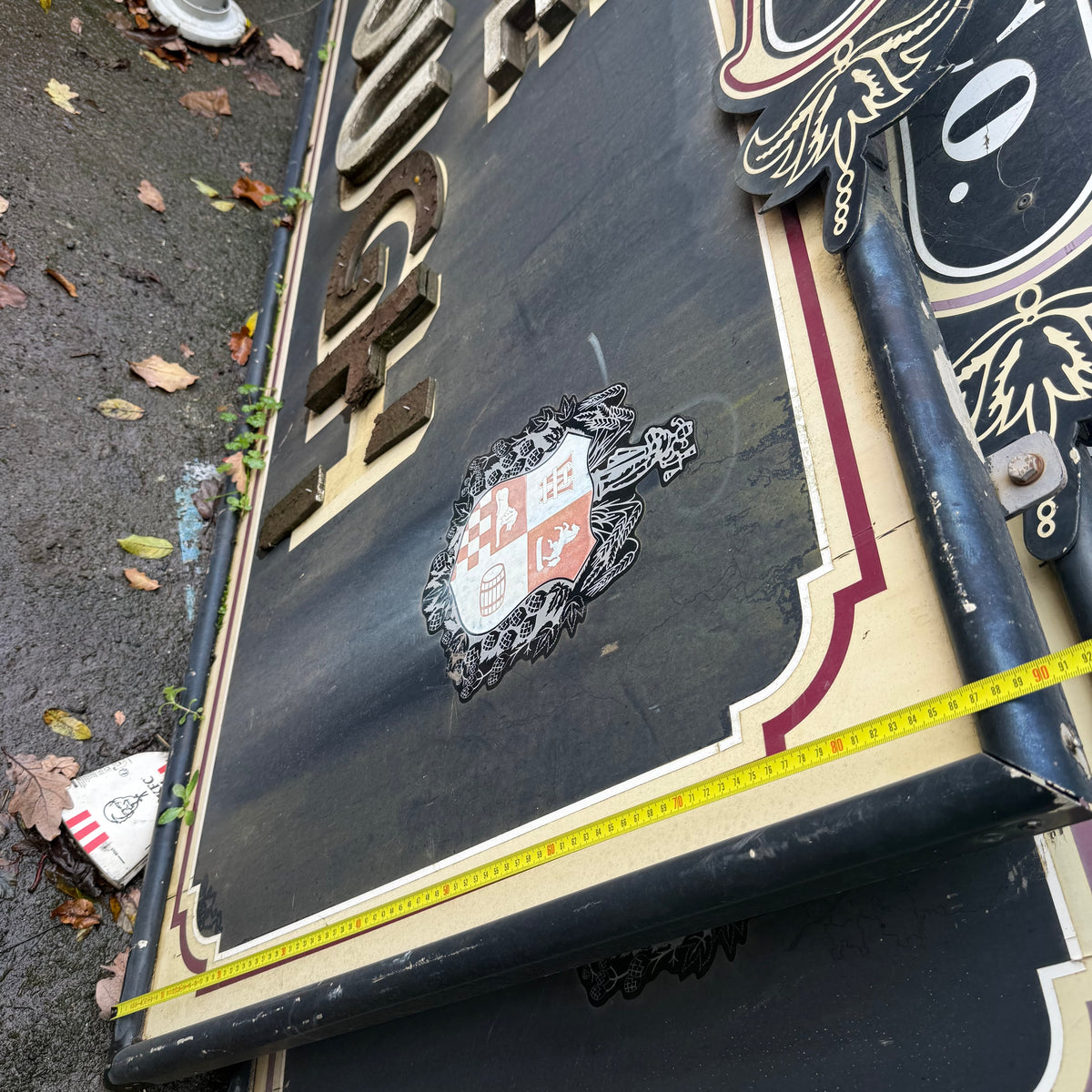 Salvaged ‘The Plough’ Vintage Pub Sign