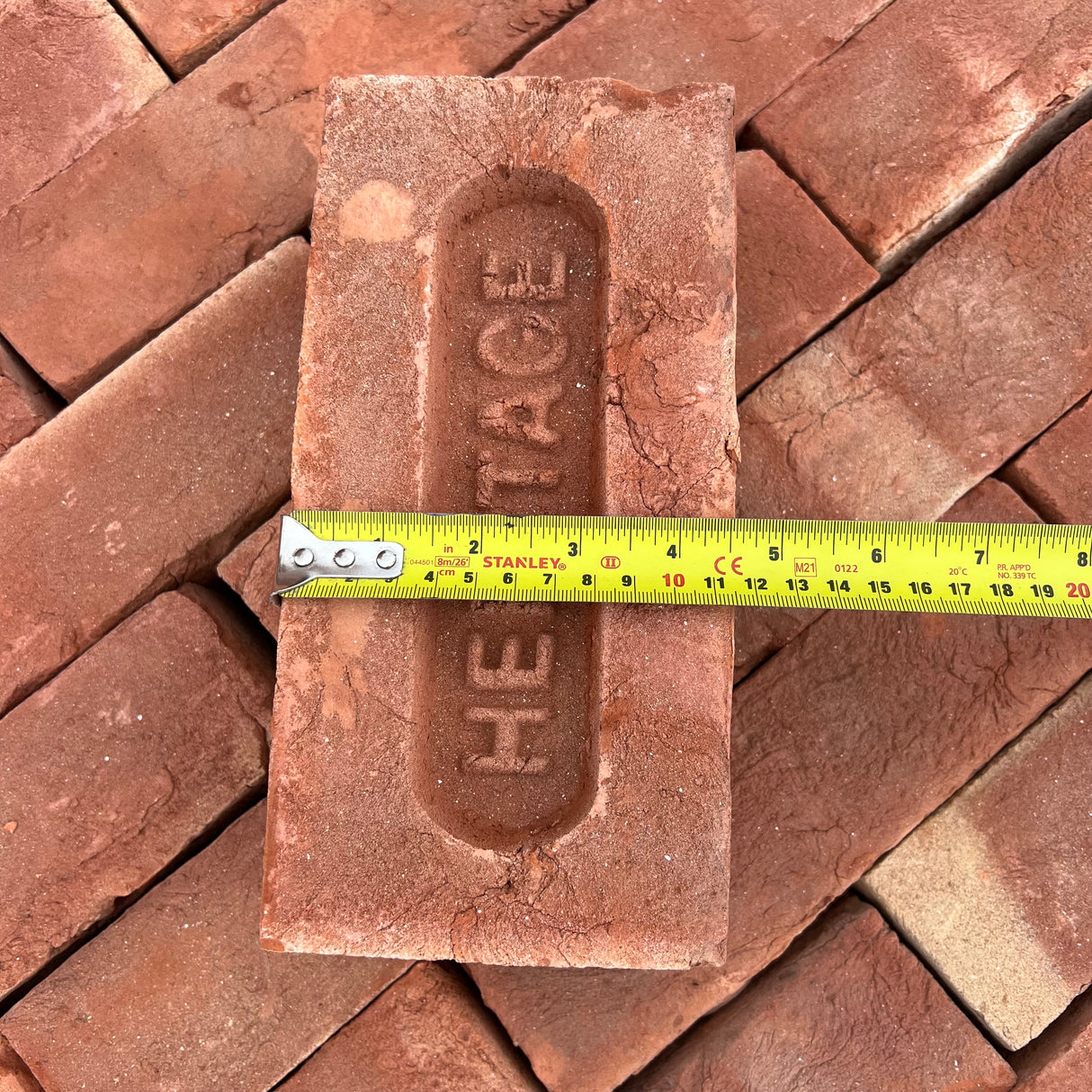 Heritage 68mm Red Handmade Brick | Pack of 320 Bricks | Free Delivery