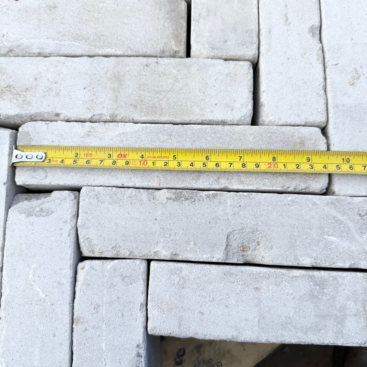 Reclaimed White Stacker Dutch Pavers