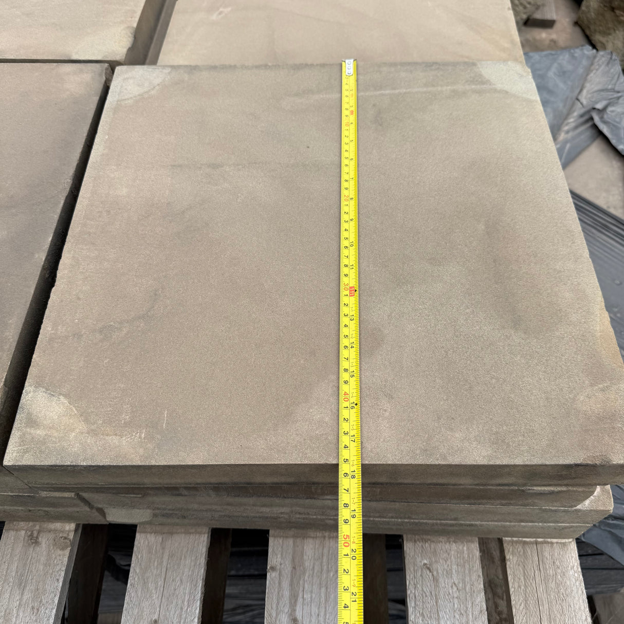 Reclaimed Yorkshire Stone Slabs 450mm x 450mm Each