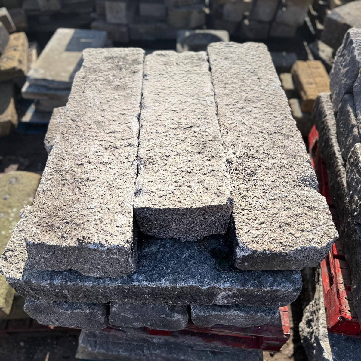 Reclaimed 12” x 6” Granite Kerbs