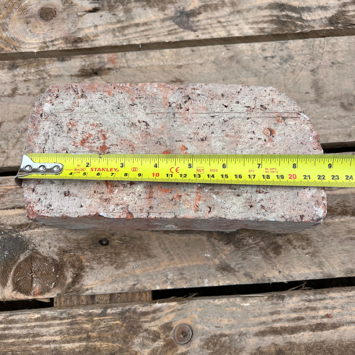 Reclaimed Imperial Wirecut Bullnose Brick