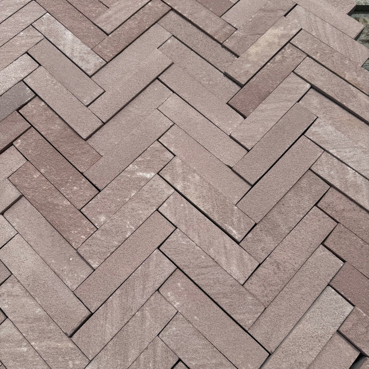 Red Sandstone Stackers - 200mm x 50mm x 40mm - Per SQM