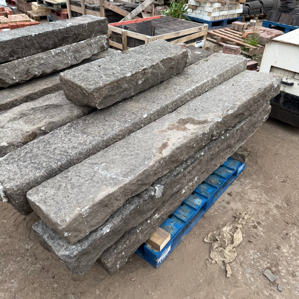 Reclaimed Granite Kerbs - 12" x 6"