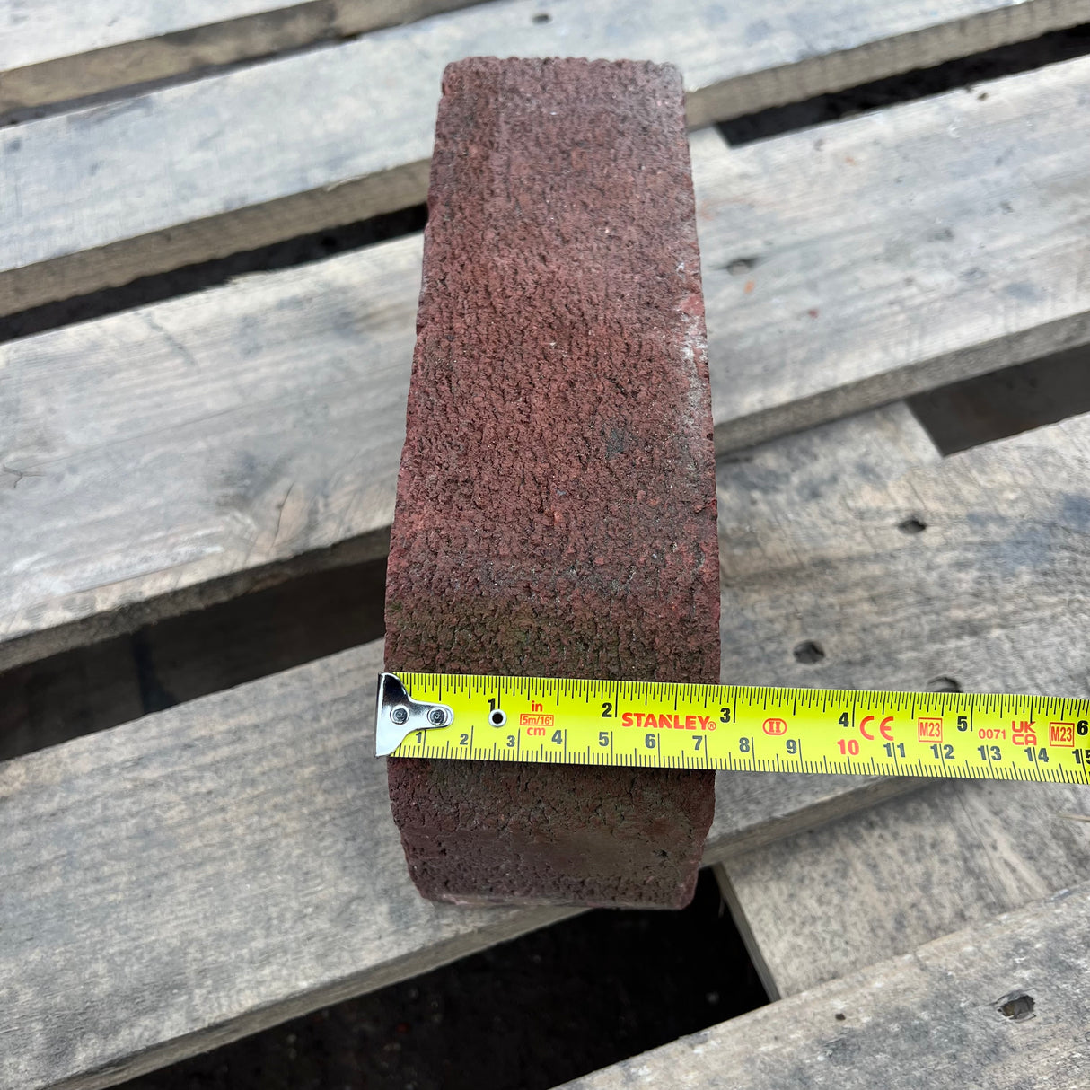 Reclaimed Rustic Texture Bullnose Brick