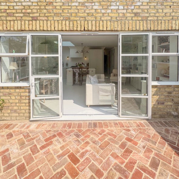 Clay Paving Brick in London garden patio