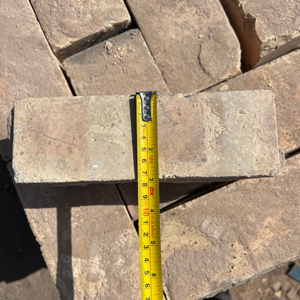 Reclaimed 73mm White Gault Bricks | Pack of 250 | Free Delivery