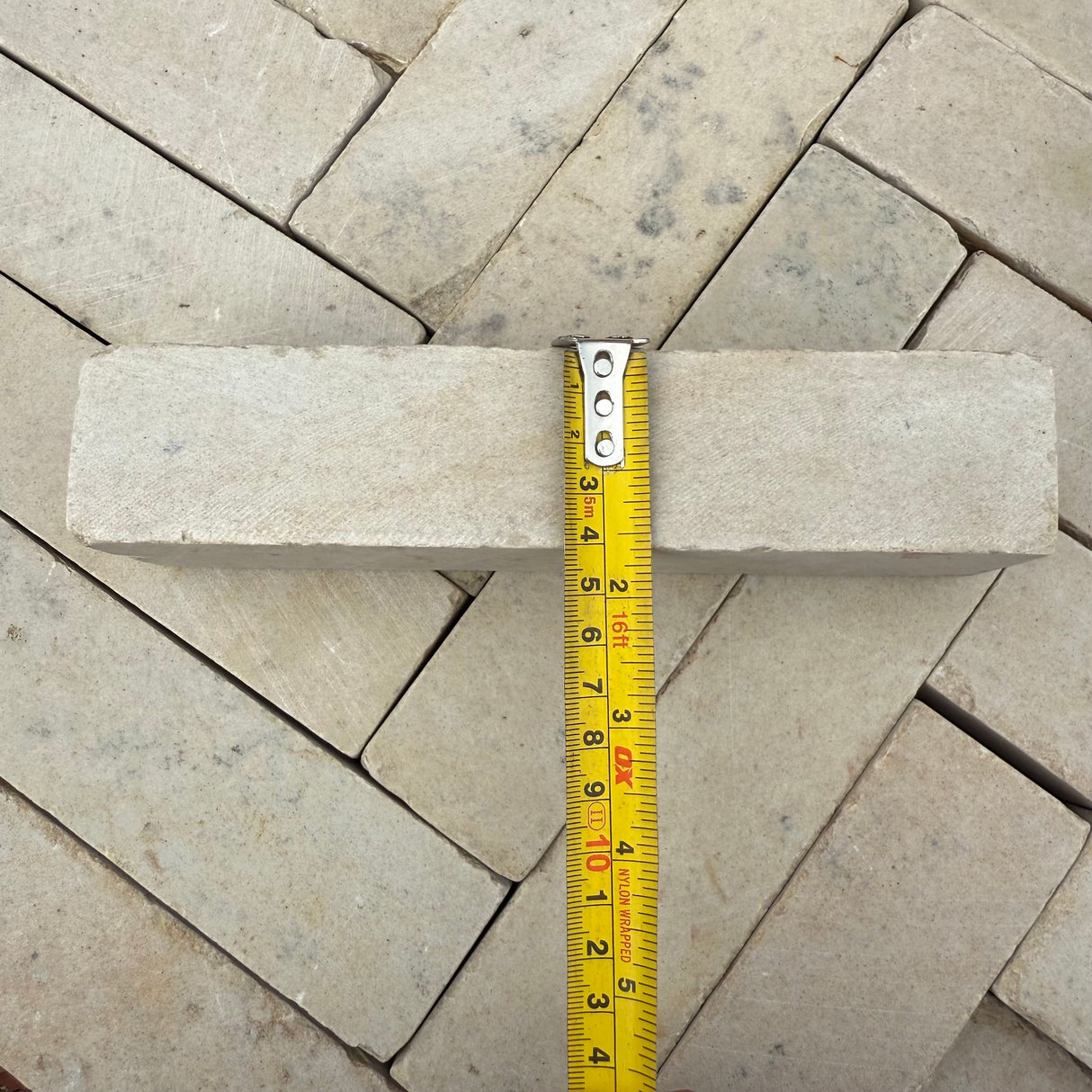 Beige Sandstone Stackers - 200mm x 50mm x 40mm - Per SQM