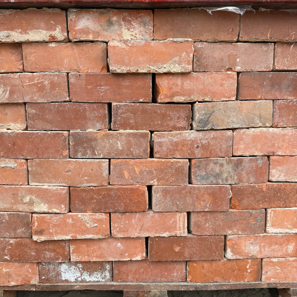 Reclaimed Orange Pressed Facing Brick | Pack of 250 Bricks | Free Delivery