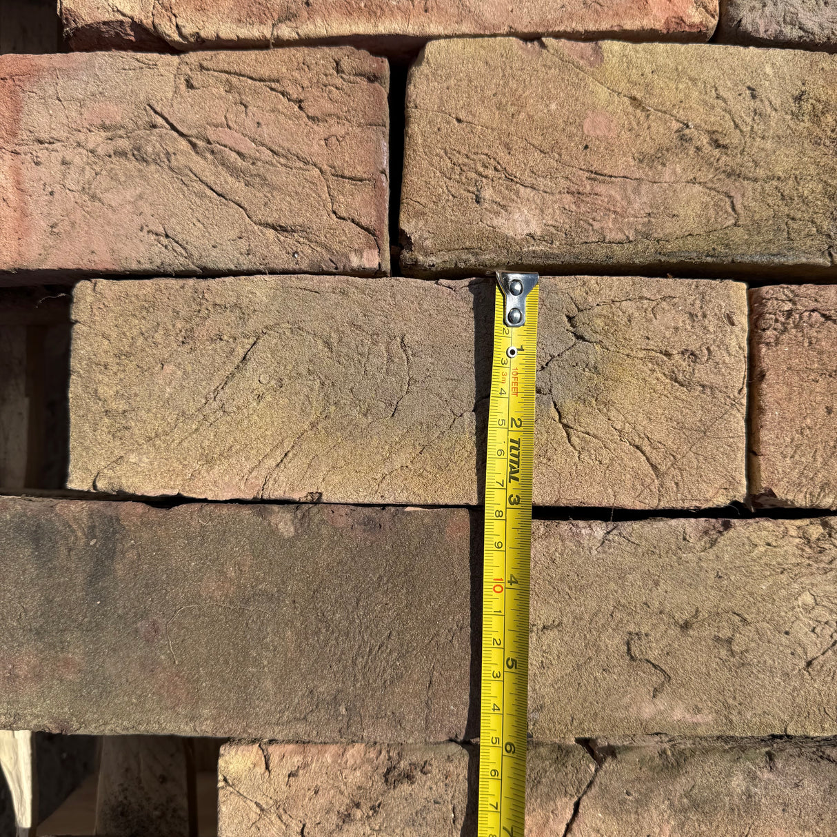 Reclamation Camden Yellow Stock Imperial Brick | Pack of 400 Bricks | Free Delivery