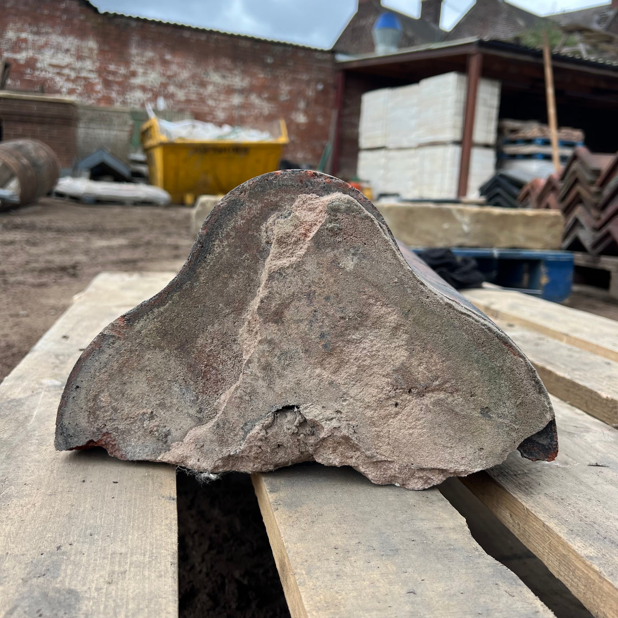 Reclaimed Red Wall Coping Brick - Job Lot of 200