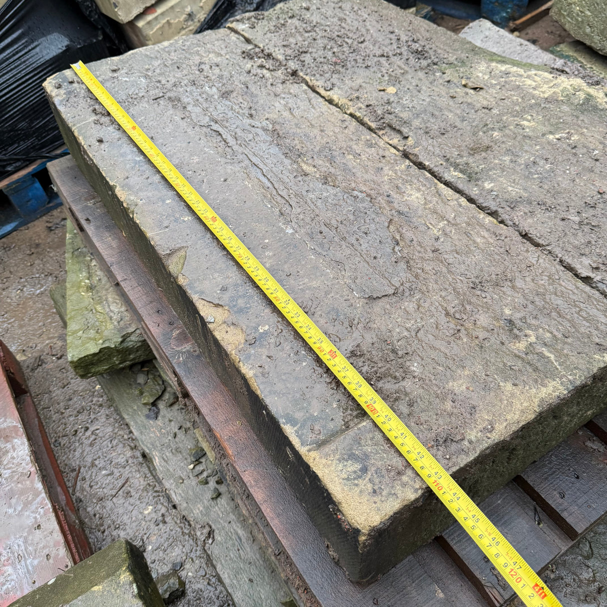 Reclaimed Stone Step