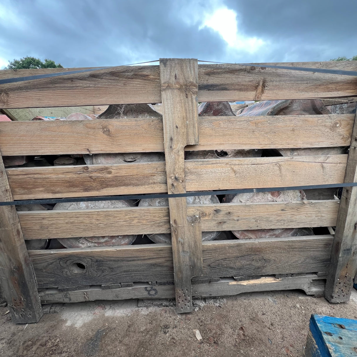 Reclaimed Red Wall Coping Brick - Job Lot of 200