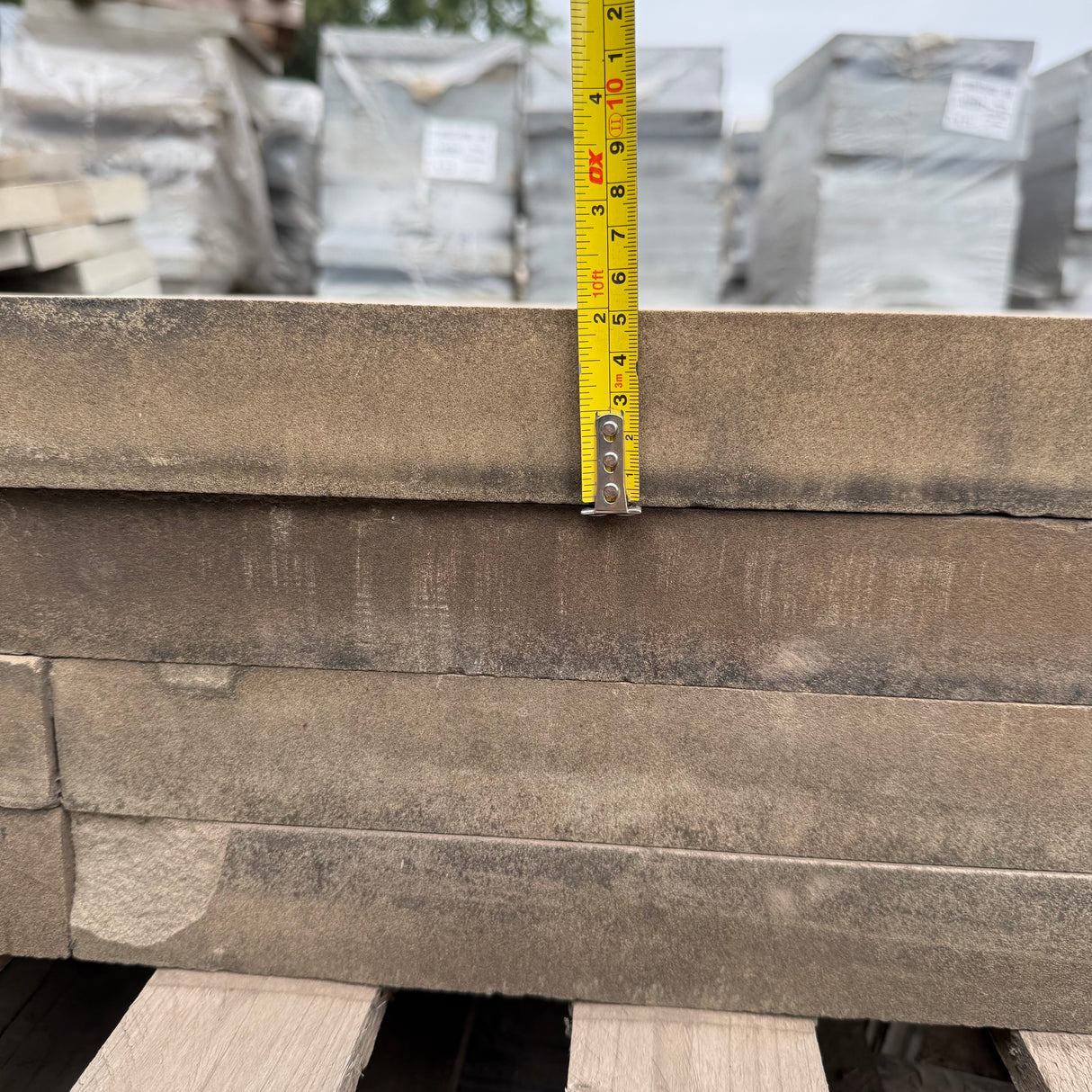 Reclaimed Yorkshire Stone Slabs 450mm x 450mm Each