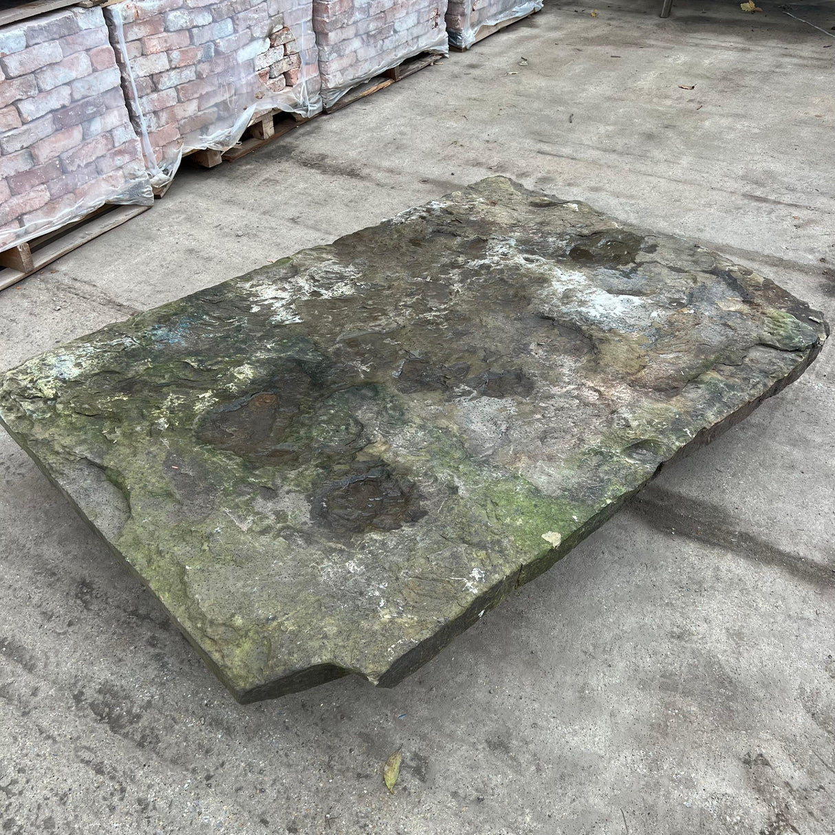 Reclaimed Stone Fire Place Hearth / Slab / Step - Reclaimed Brick Company