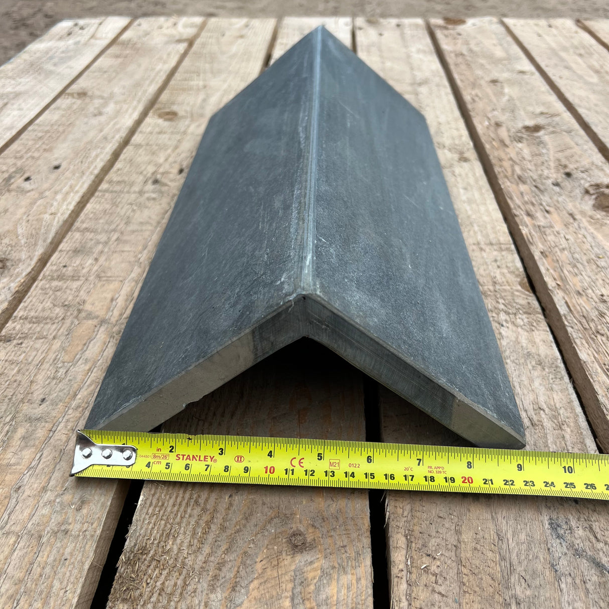 New Brazilian Slate Roof Ridge Tile - 105 Degree