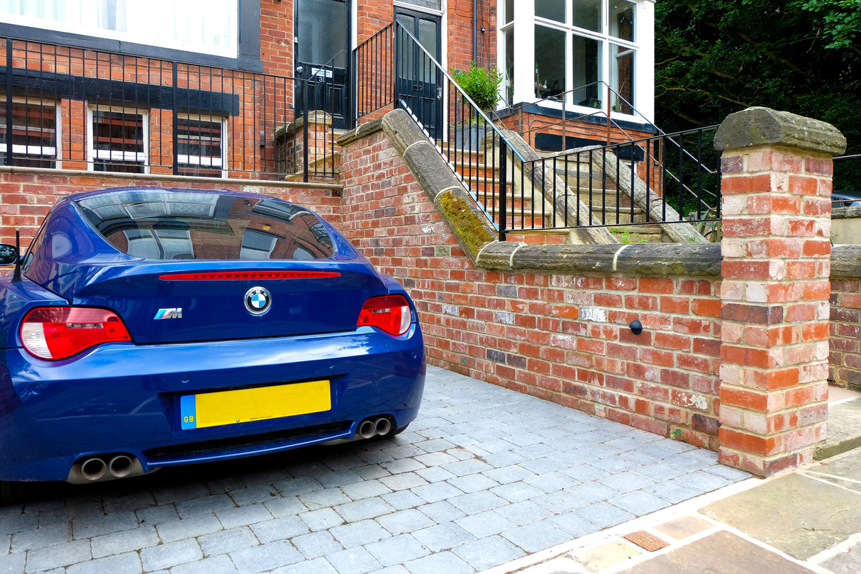Reclaimed Brick Front Garden Wall in Truro