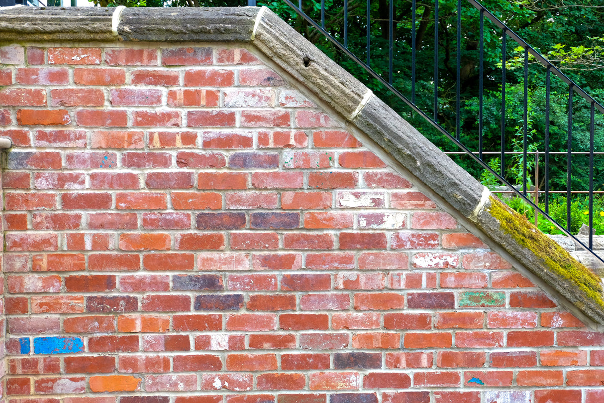Reclaimed Brick Front Garden Wall in Truro