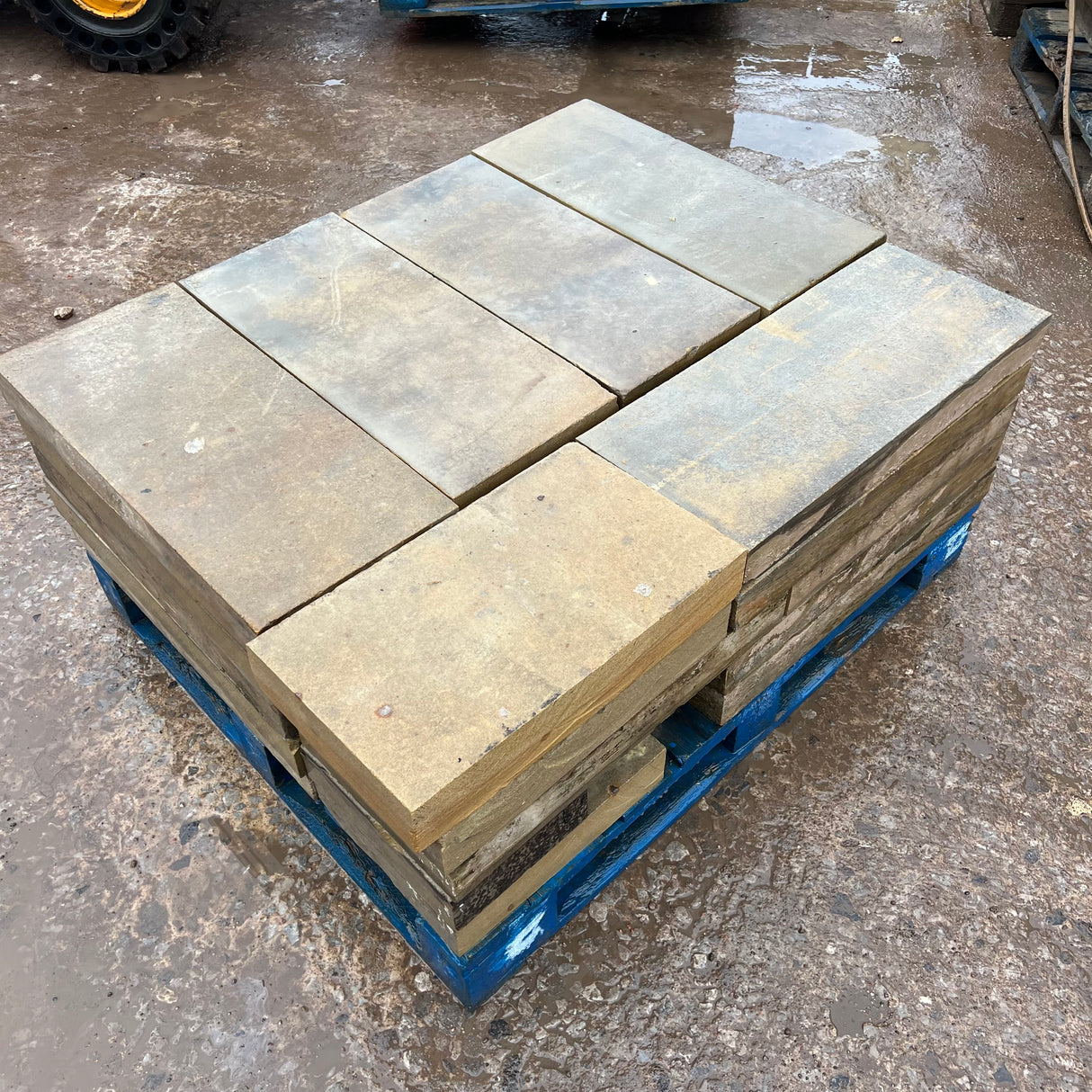 Reclaimed Flat Wall Coping Stones