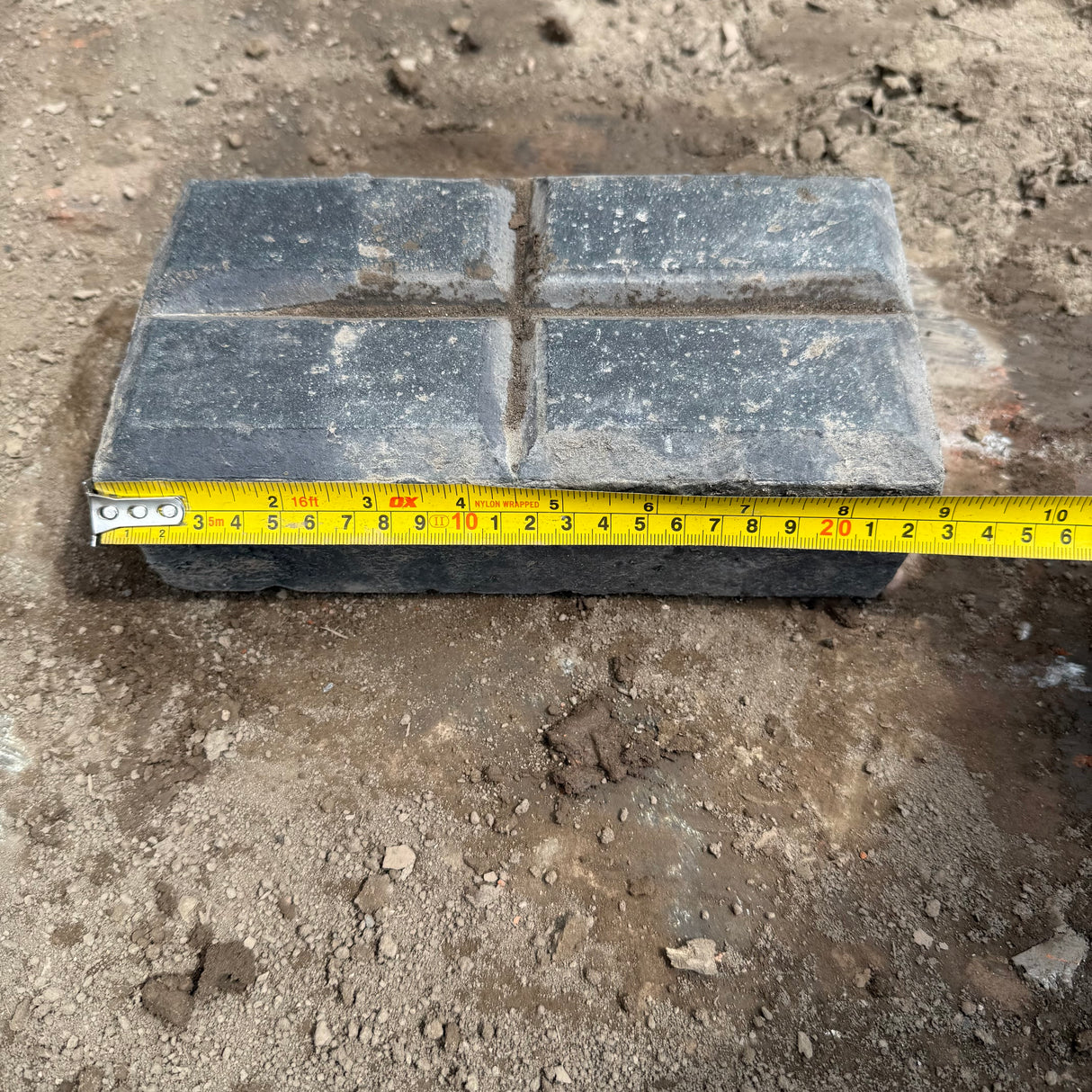 Reclaimed Staffordshire Blue Four Bar Pavers