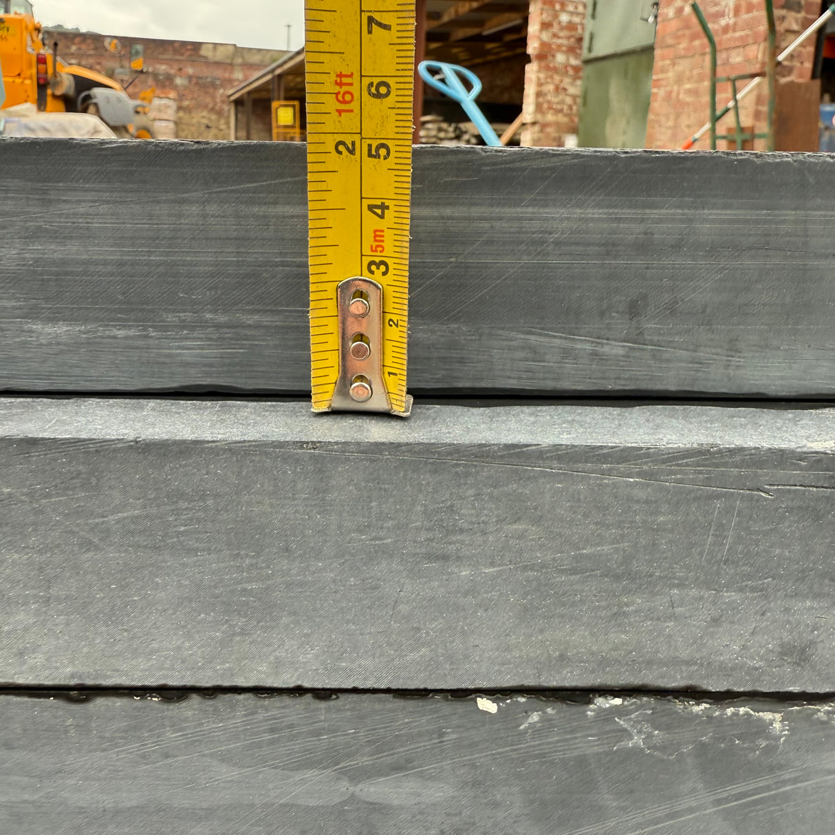 Reclaimed Snooker Table Slate Slab - 1870mm x 730mm