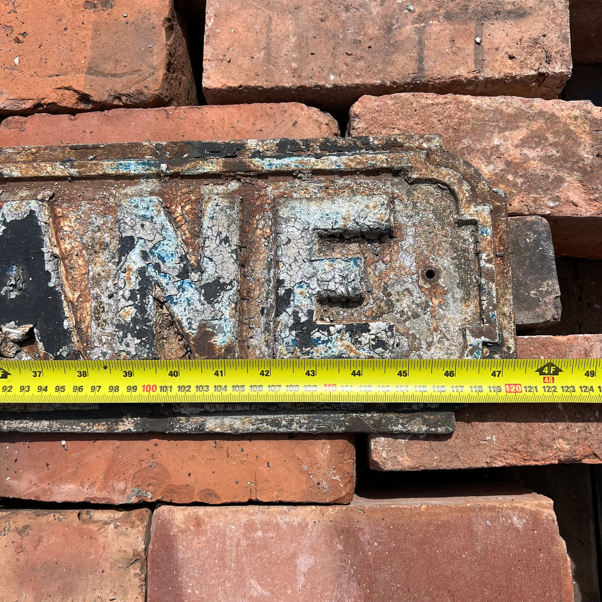 Original Cast Iron ‘Adelaide Lane’ Street Sign
