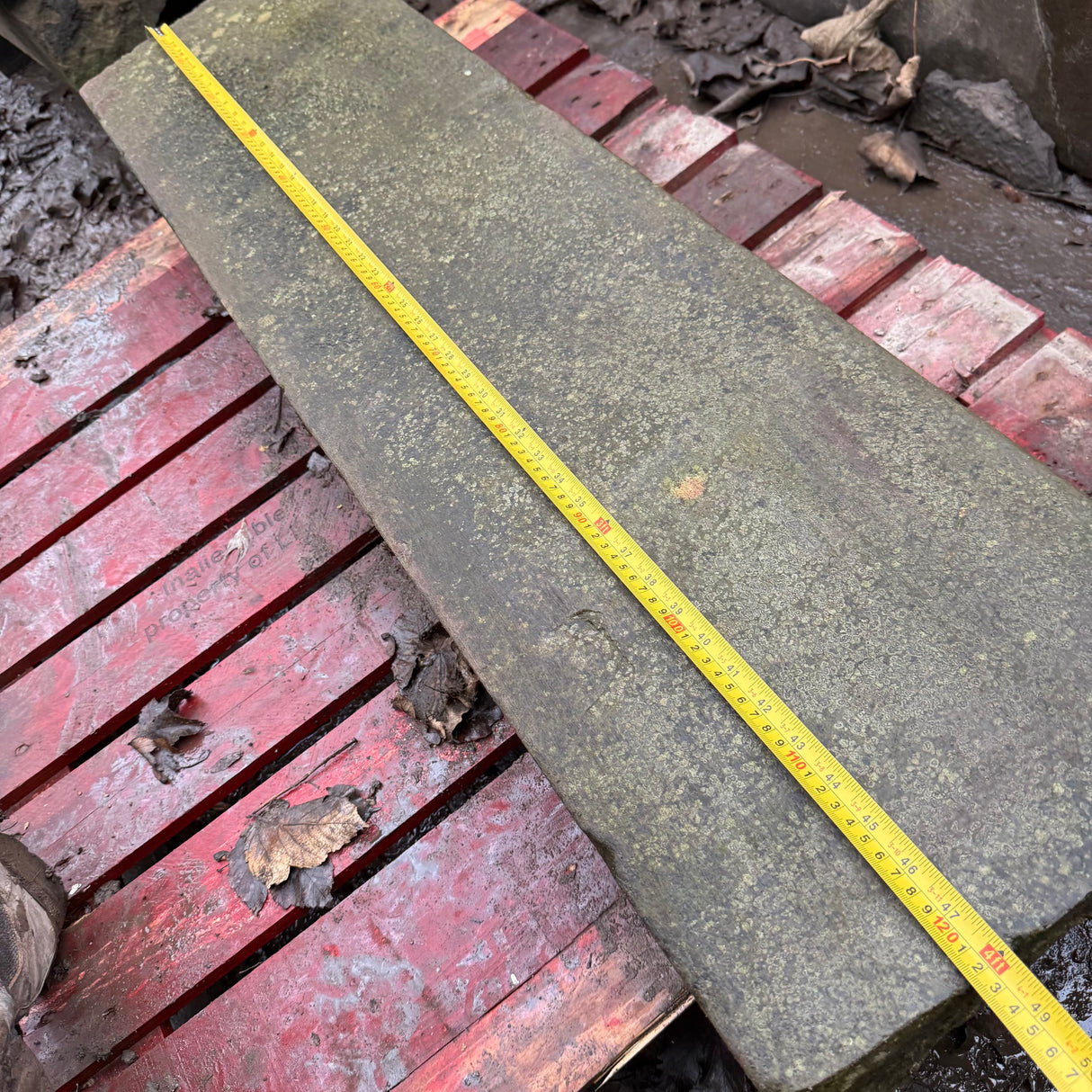 Reclaimed Stone Step