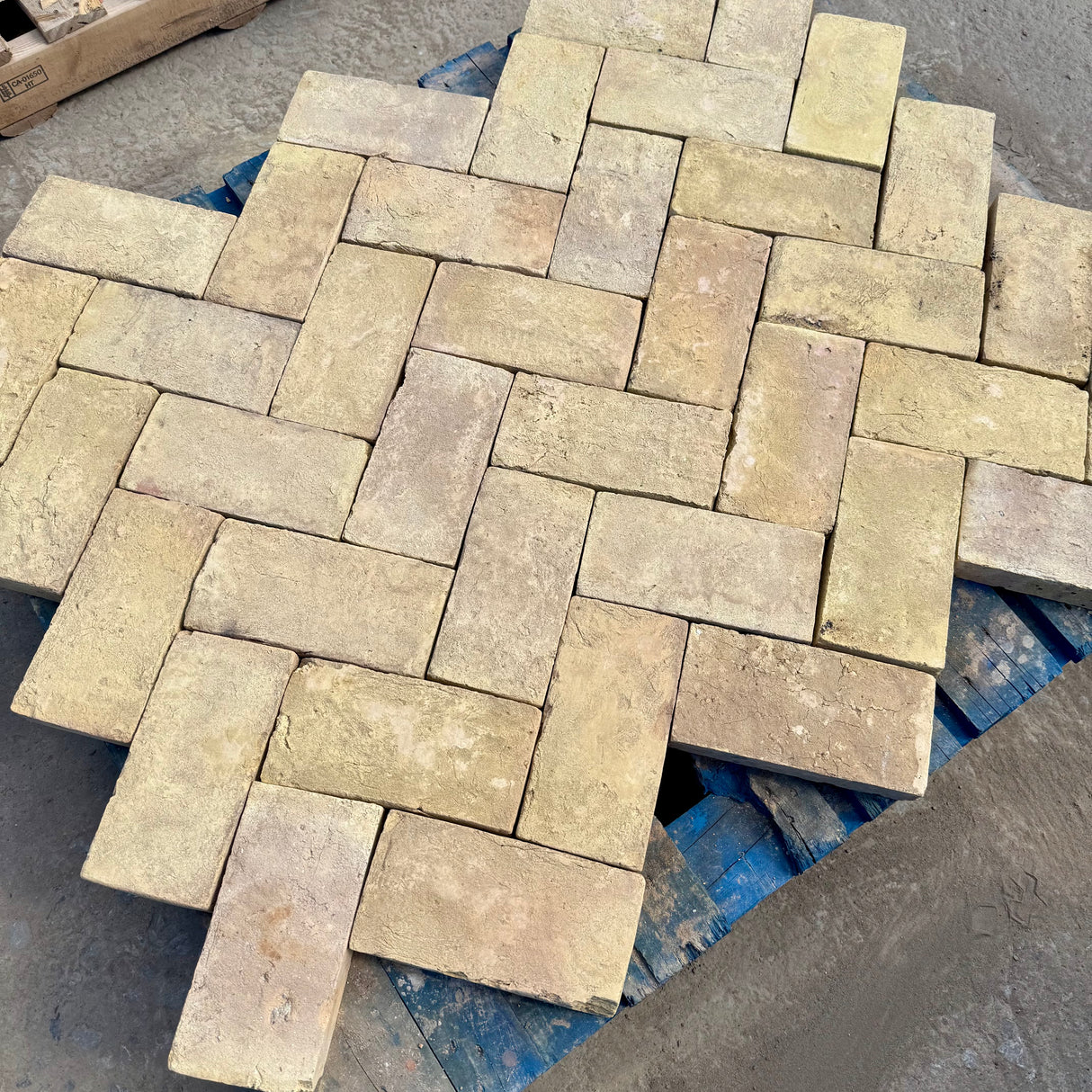 London Yellow Clay Brick Pavers | Pack of 500 Pavers | Free Delivery