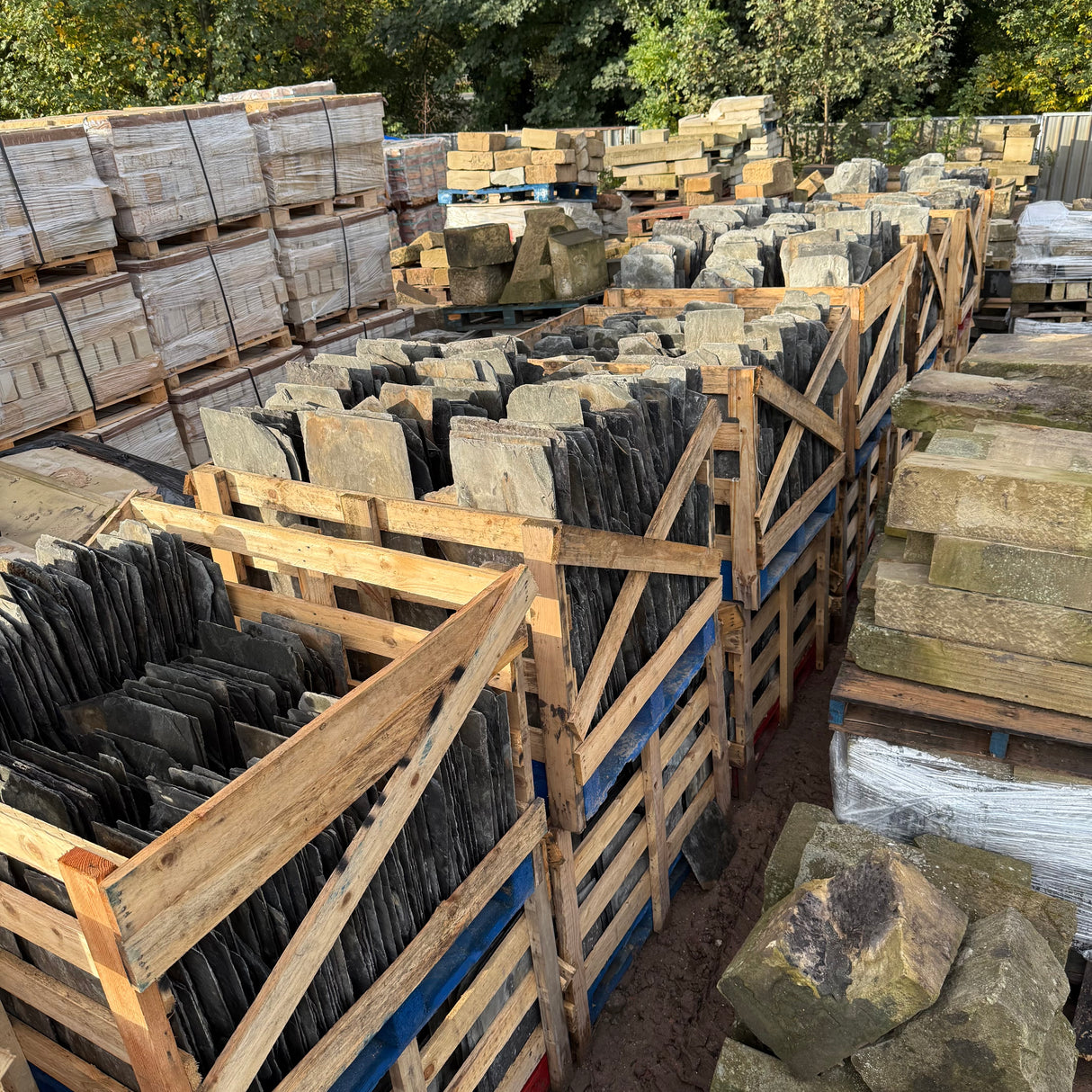 Reclaimed Delabole Cornish Roof Slate - Per Ton
