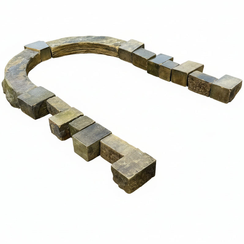 Reclaimed Stone Arch Door Surround