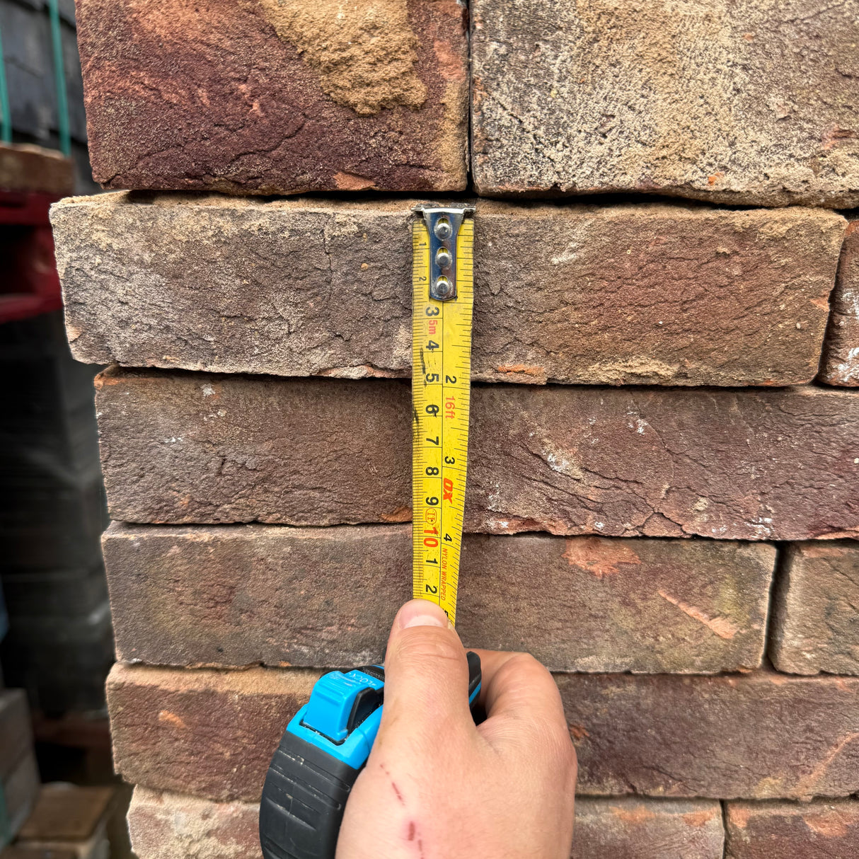 Reclaimed 2” Handmade Brick - Pack of 400 - Free Delivery