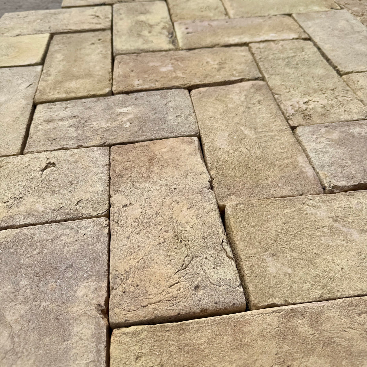 London Yellow Clay Brick Pavers | Pack of 500 Pavers | Free Delivery