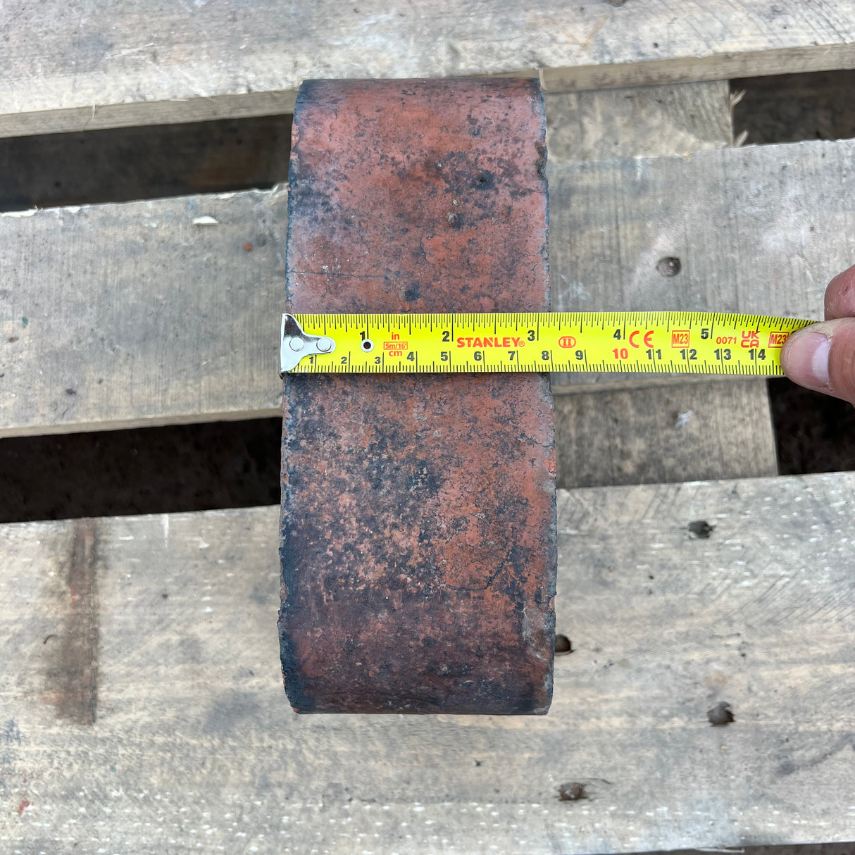 Reclaimed Double Bullnose Bricks