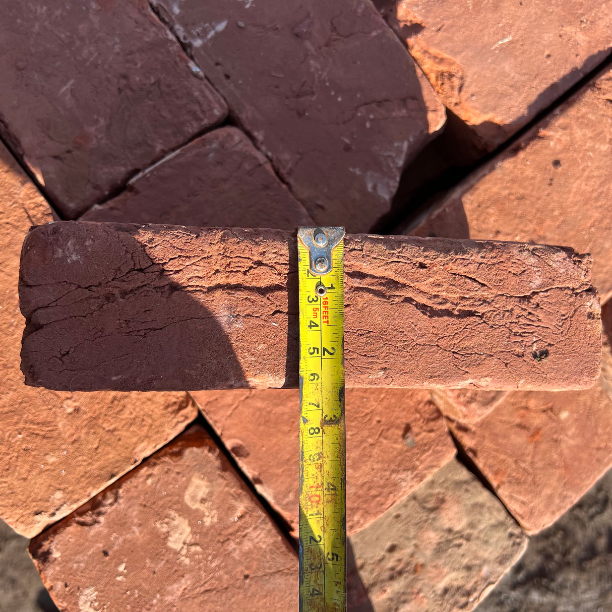 Heritage Blend 2 3/8” Imperial Handmade Bricks | Pack of 300 | Free Delivery