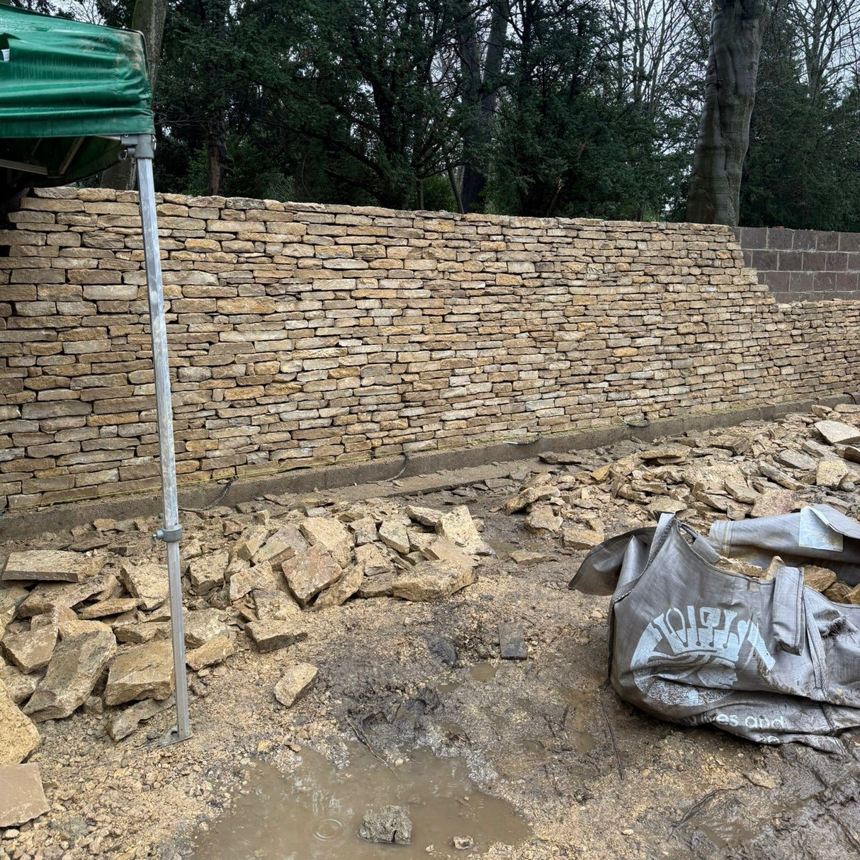 Cotswold Grey Dry Stone Walling - Per Bag