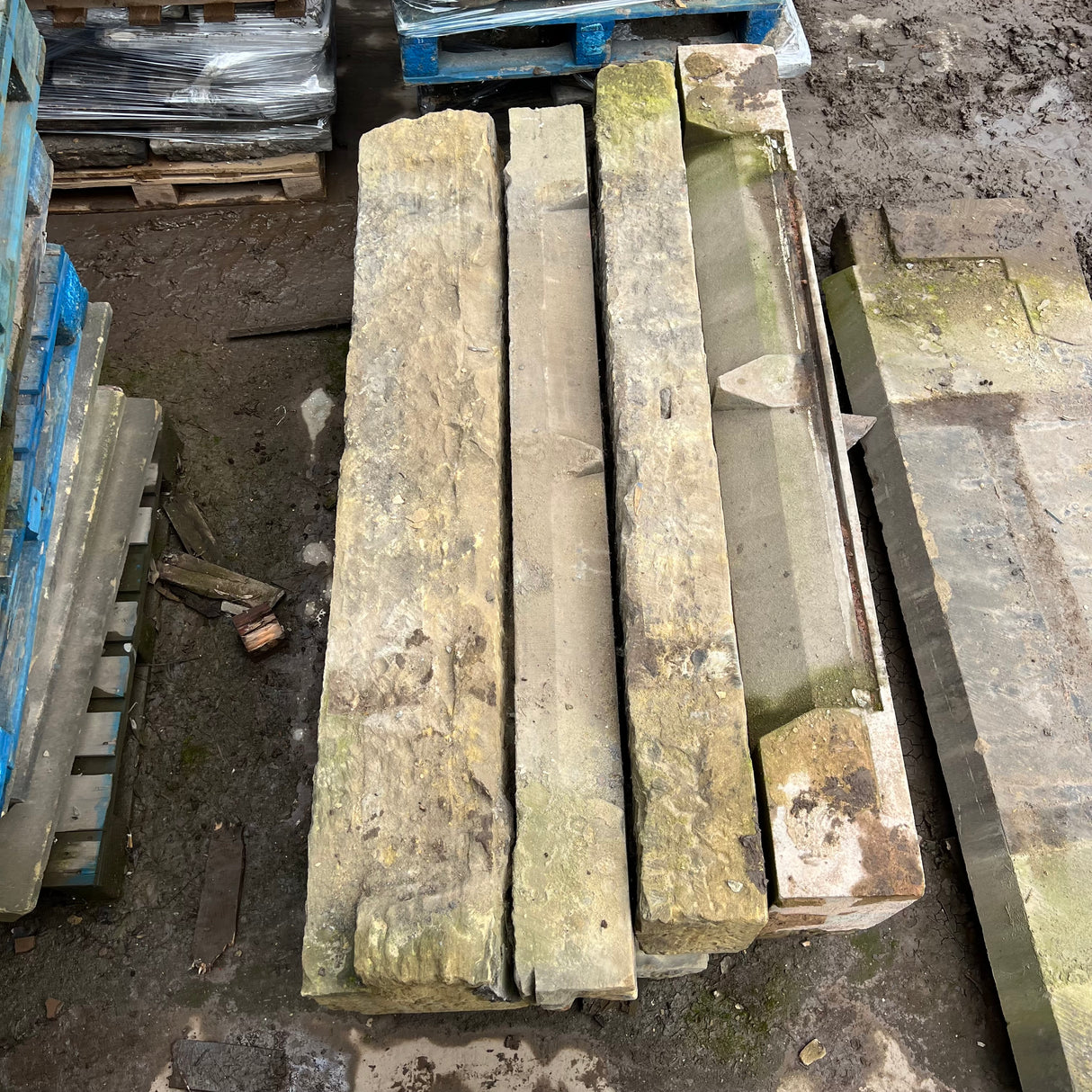 Reclaimed Natural Stone Step / Window Sill / Lintel / Head - Made to Order