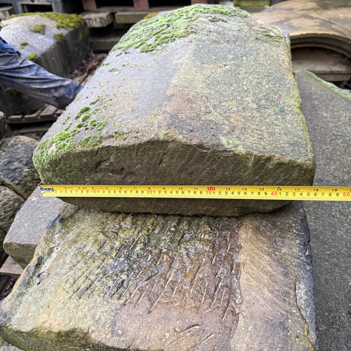 Reclaimed Stone Coping - Job Lot