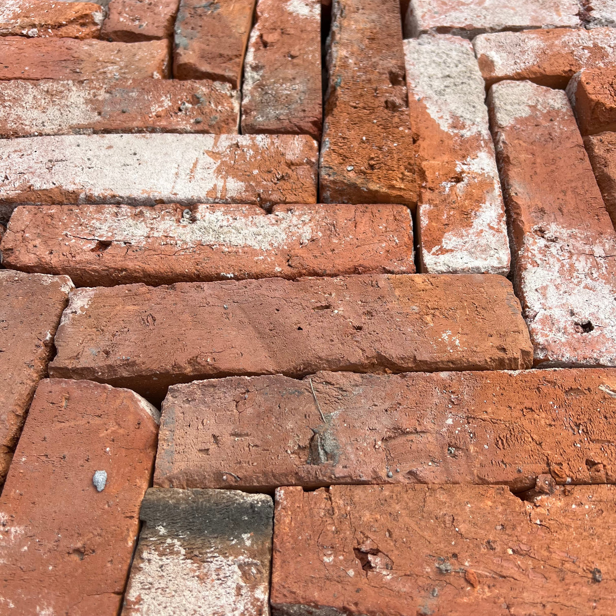 Reclaimed Orange Stacker Pavers