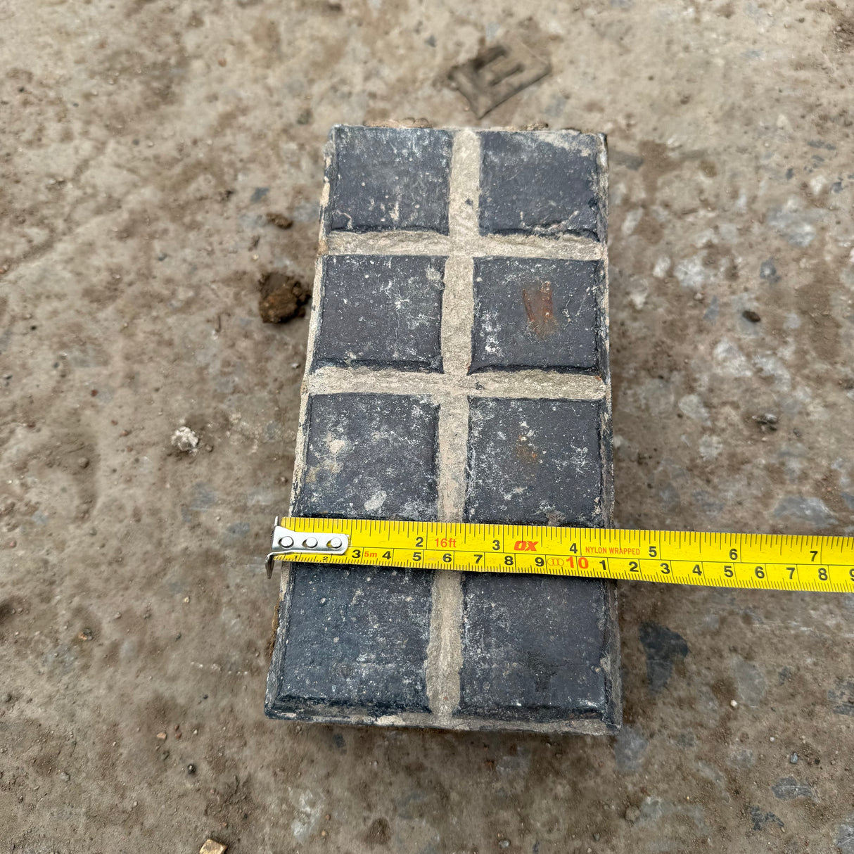 Reclaimed Victorian Chocolate Bar Paver