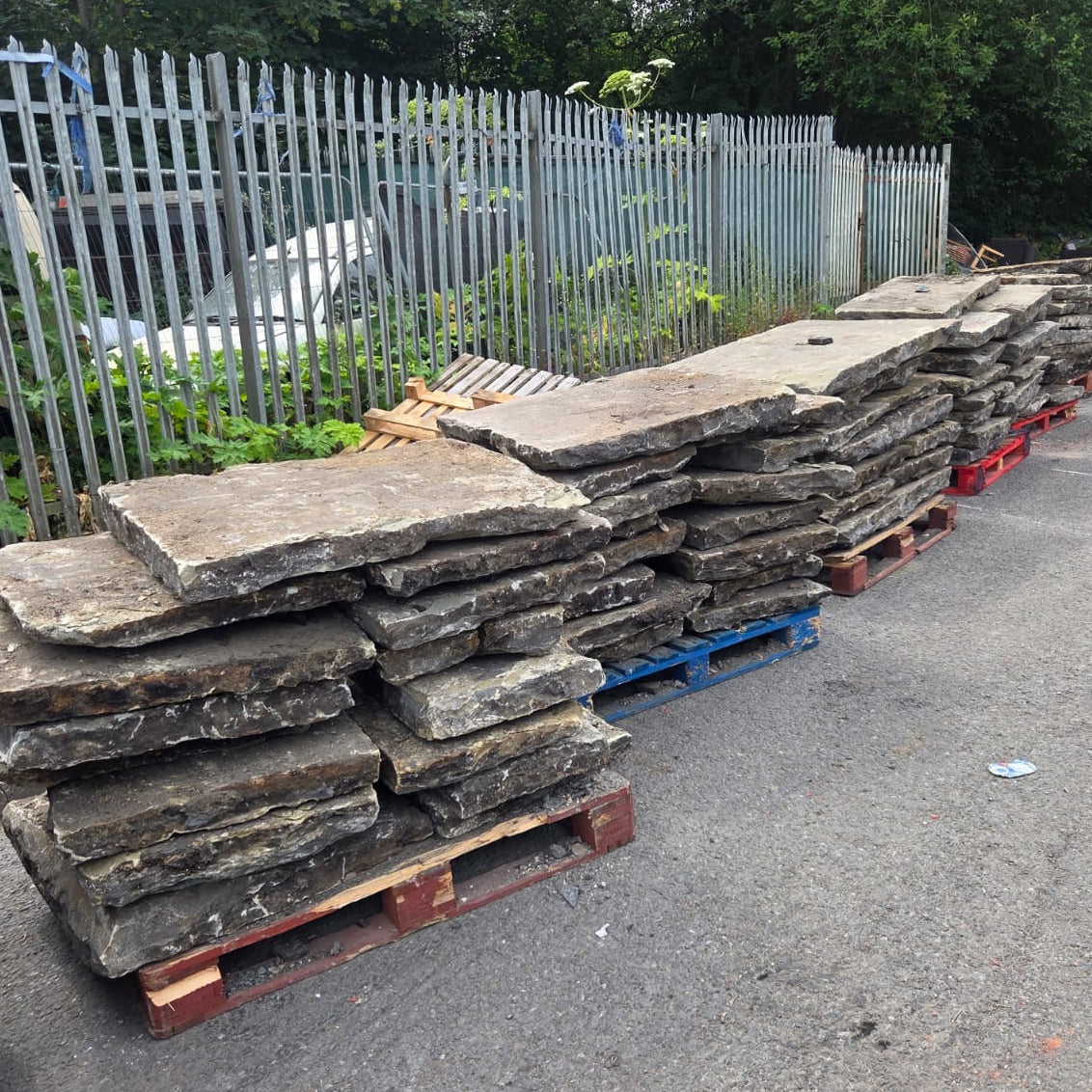Reclaimed Yorkstone Mill Flag Paving - Per SQM