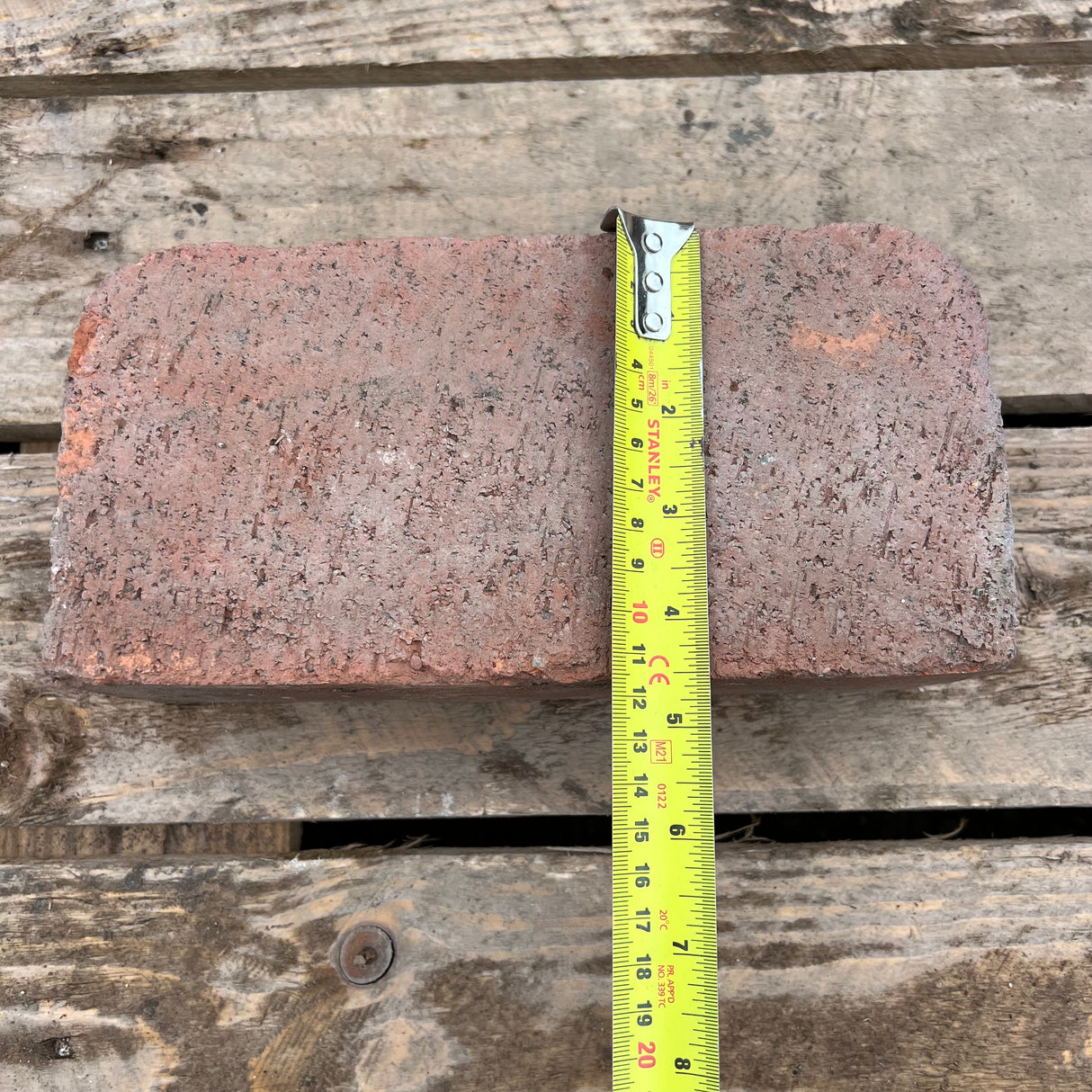 Reclaimed Imperial Double Bullnose Brick