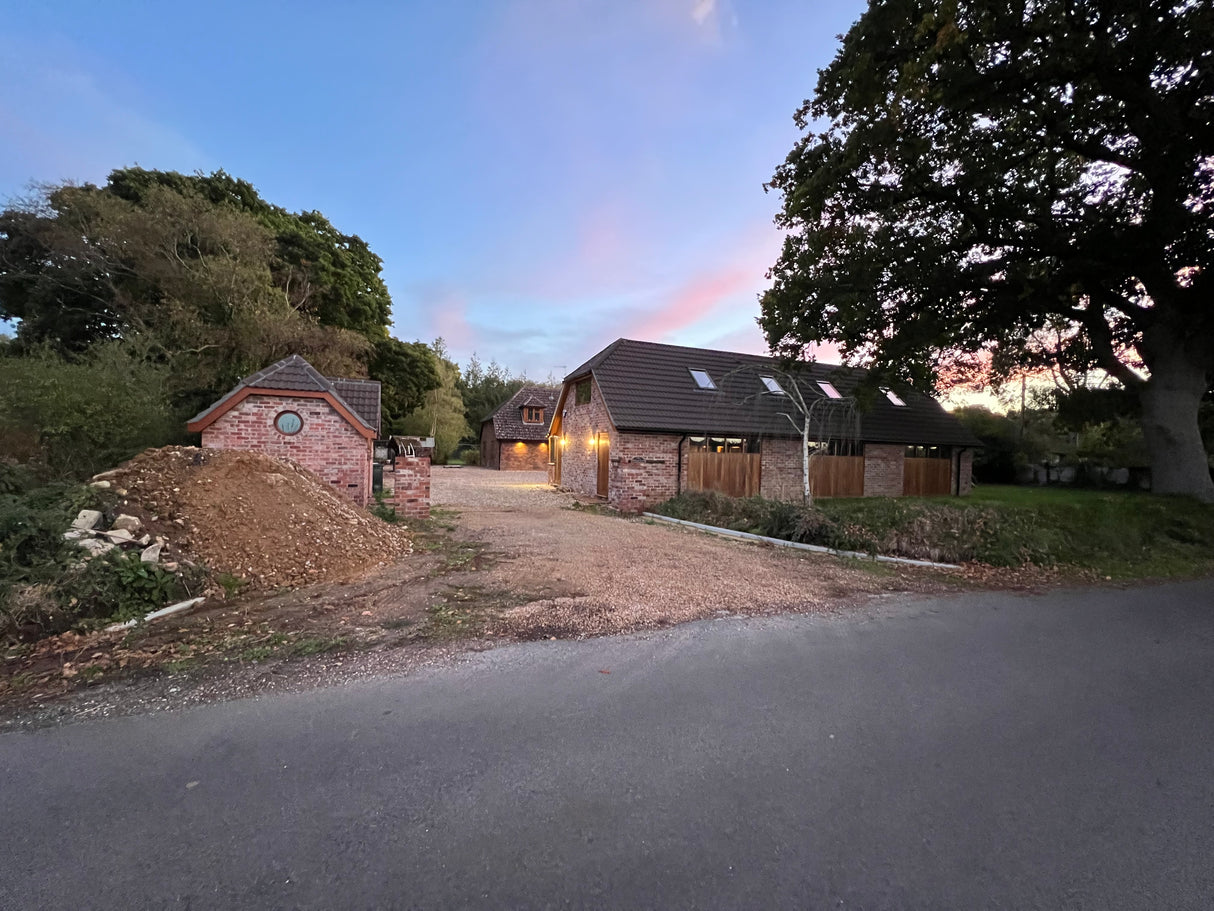 Reclaimed Brick Car Collection Garage Built in Poole, 2021