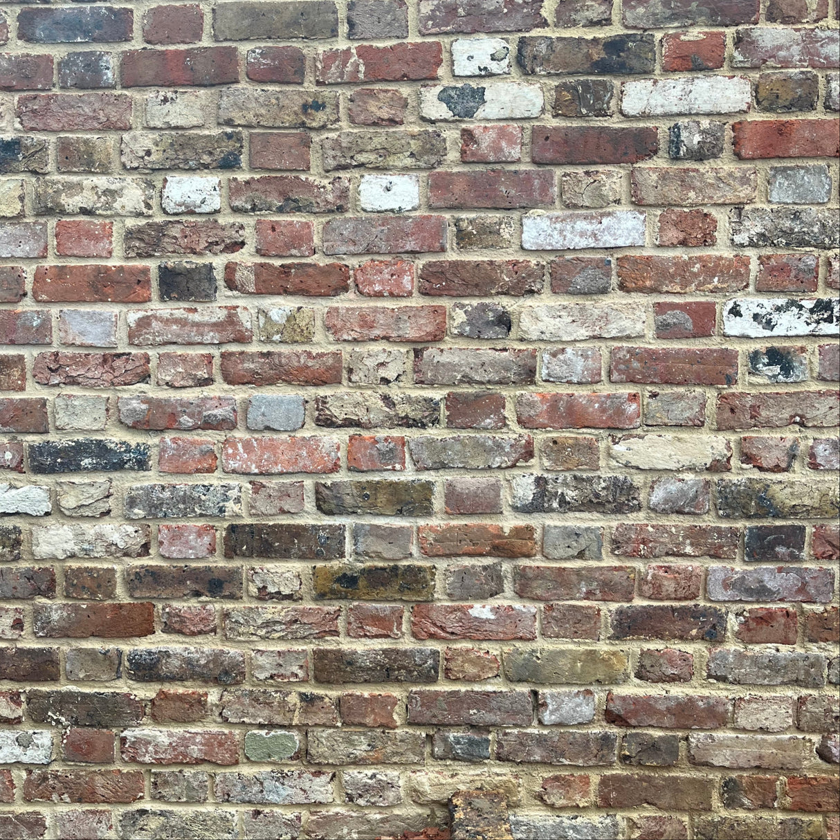 Reclaimed Handmade Brick Retaining Wall