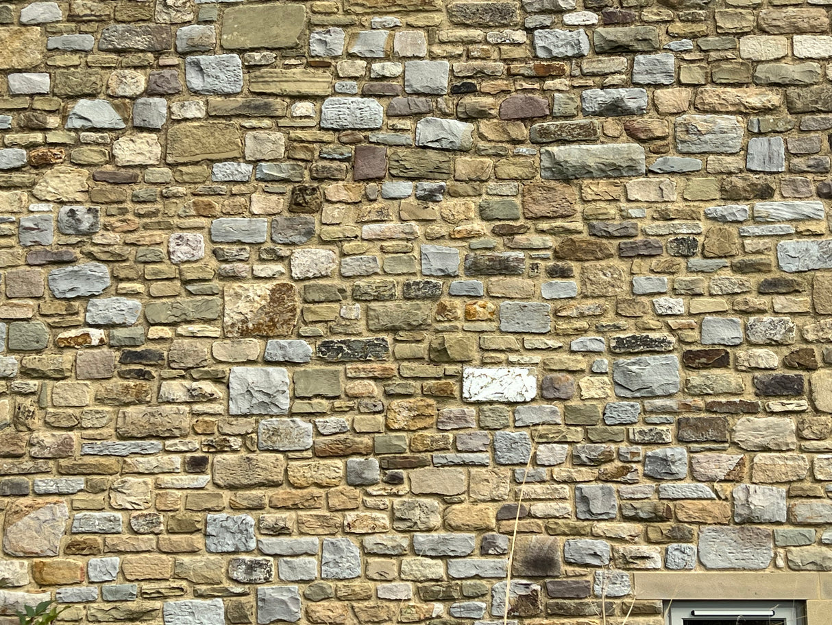 Reclaimed Random Stone House Build in Congleton