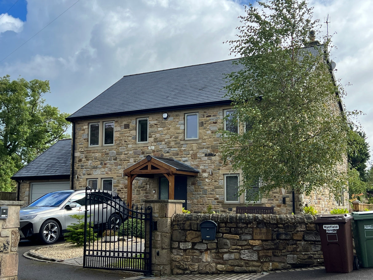Reclaimed Random Stone House Build in Congleton