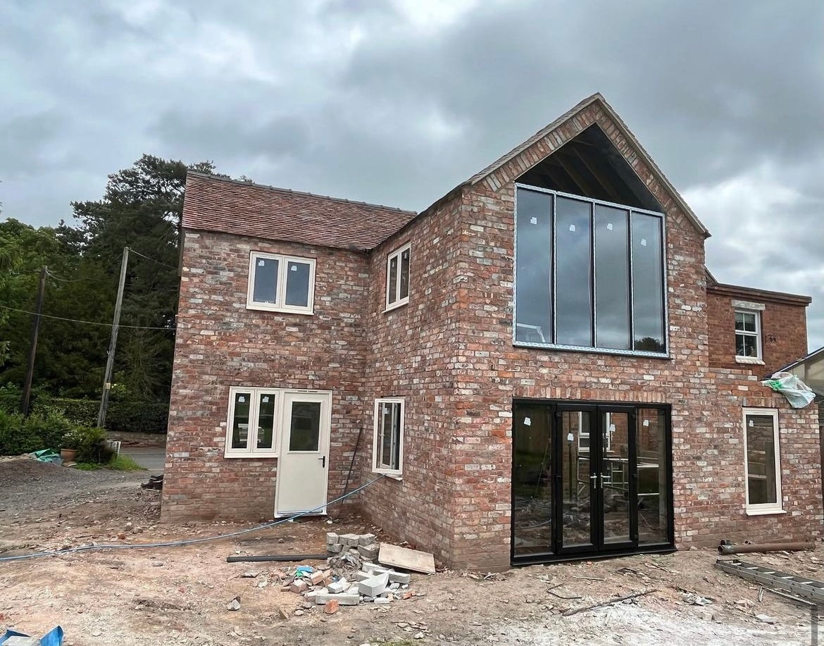 Reclaimed Brick House Build in Oldham, Greater Manchester